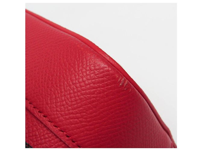 Borsa Balenciaga VILLE TOP HANDLE S Rosso - vista 6
