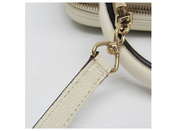 Valextra SERIE S Borsa in pelle media/Borsa a spalla Bianco sporco - vista 11