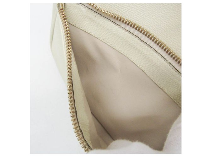 Valextra SERIE S Borsa in pelle media/Borsa a spalla Bianco sporco - vista 15