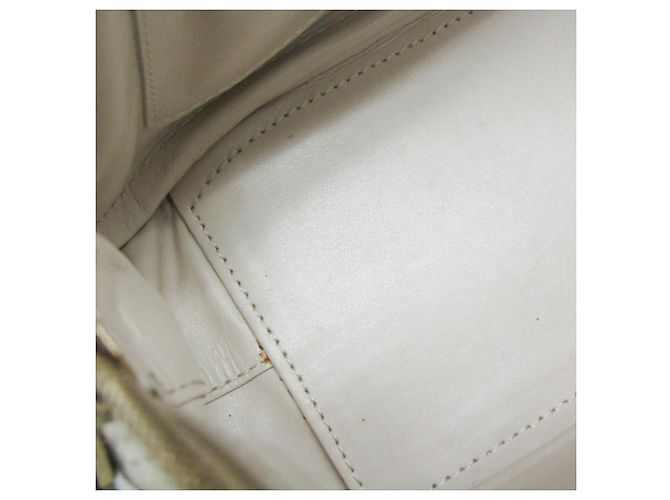 Valextra SERIE S Borsa in pelle media/Borsa a spalla Bianco sporco - vista 17