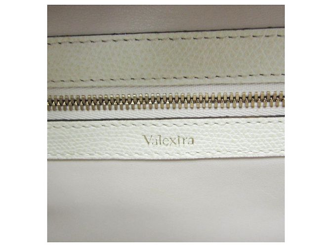 Valextra SERIE S Borsa in pelle media/Borsa a spalla Bianco sporco - vista 18
