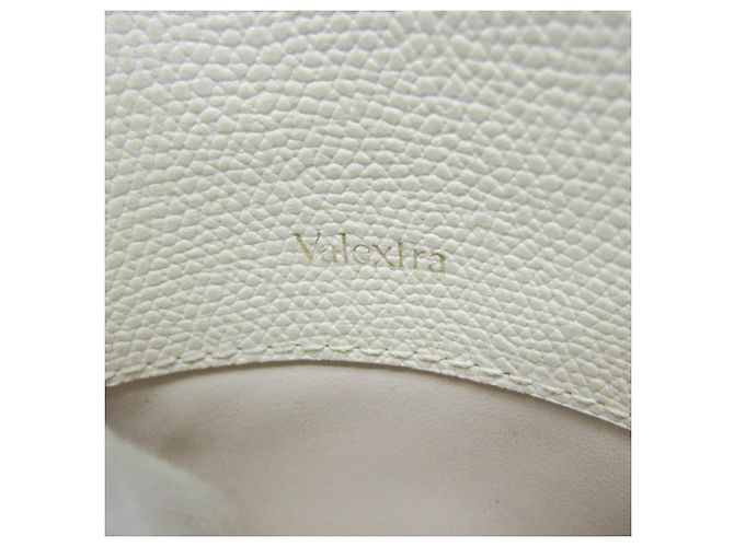 Valextra SERIE S Borsa in pelle media/Borsa a spalla Bianco sporco - vista 19