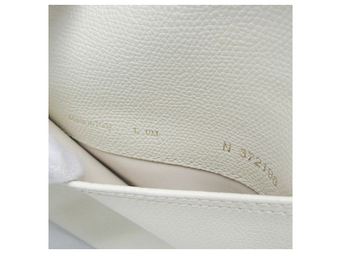 Valextra SERIE S Borsa in pelle media/Borsa a spalla Bianco sporco - vista 20