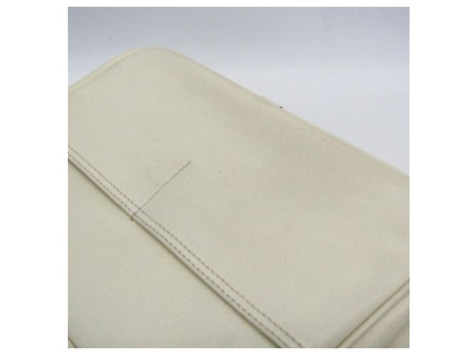 Valextra SERIE S Borsa in pelle media/Borsa a spalla Bianco sporco - vista 7