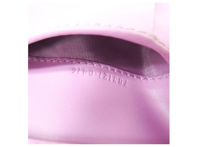 Gucci GG Canvas Mittelgeldbörse Pink Gelb - Ansicht 12