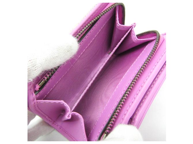 Gucci GG Canvas Mittelgeldbörse Pink Gelb - Ansicht 5
