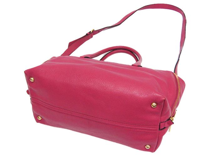 Miu Miu MADRAS RN1016 Borsa in pelle da donna Rosa - vista 2