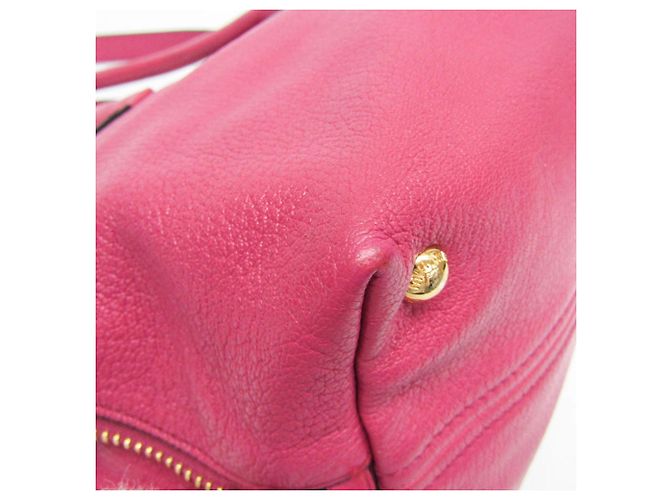 Miu Miu MADRAS RN1016 Borsa in pelle da donna Rosa - vista 4