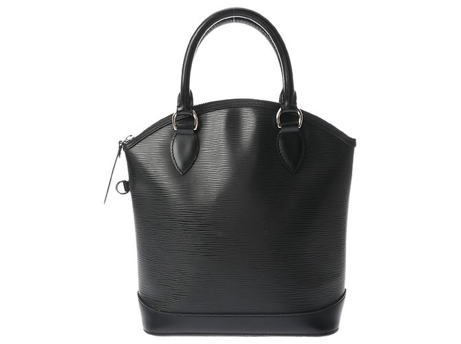Borsa Louis Vuitton Epi Lockit Noir Nero - vista 2