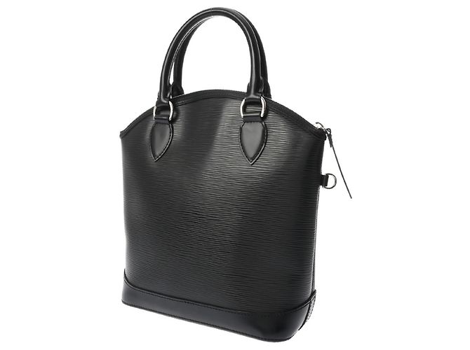 Borsa Louis Vuitton Epi Lockit Noir Nero - vista 3