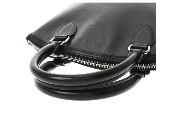Borsa Louis Vuitton Epi Lockit Noir Nero - vista 4