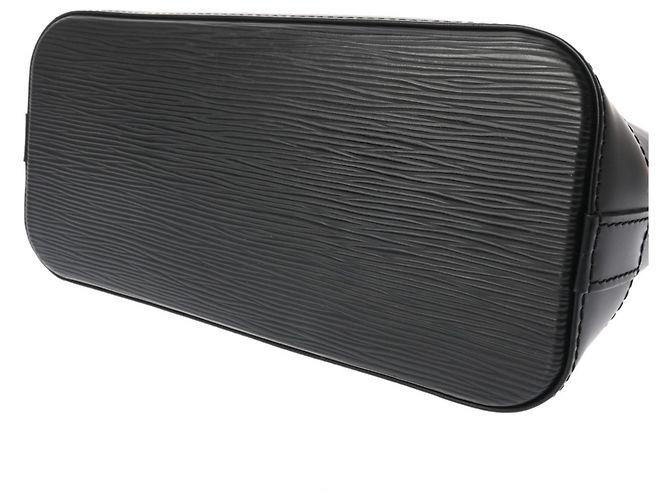 Borsa Louis Vuitton Epi Lockit Noir Nero - vista 6