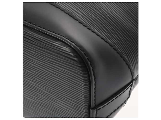 Borsa Louis Vuitton Epi Lockit Noir Nero - vista 7