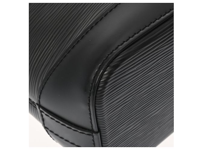 Borsa Louis Vuitton Epi Lockit Noir Nero - vista 8