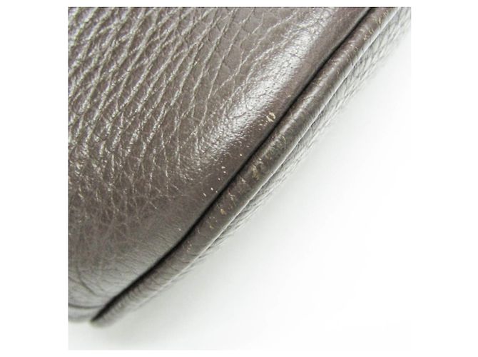 Borsa in pelle Gucci marrone scuro - vista 9