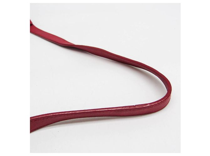 Borsa in pelle Petit Cabass da donna di Saint Laurent Rosso - vista 11