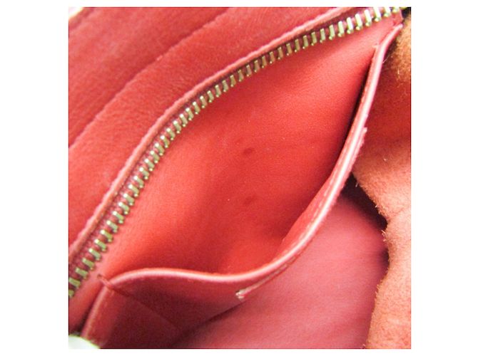 Borsa in pelle Petit Cabass da donna di Saint Laurent Rosso - vista 16