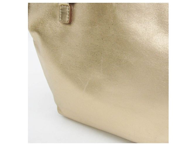 Borsa in pelle da donna Prada BOW METAL BN0706 D'oro - vista 6