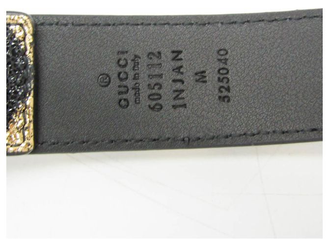 Marsupio in pelle per bambini Gucci Nero D'oro - vista 11