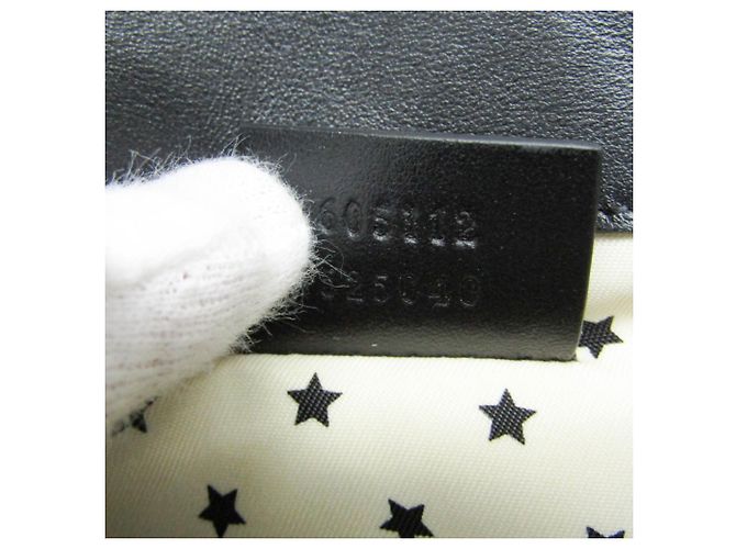 Marsupio in pelle per bambini Gucci Nero D'oro - vista 13
