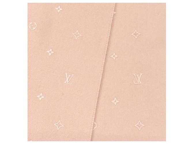 Fransenschal Monogram Louis Vuitton Pink - Ansicht 4