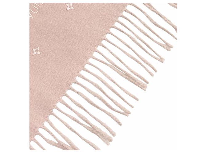 Fransenschal Monogram Louis Vuitton Pink - Ansicht 5