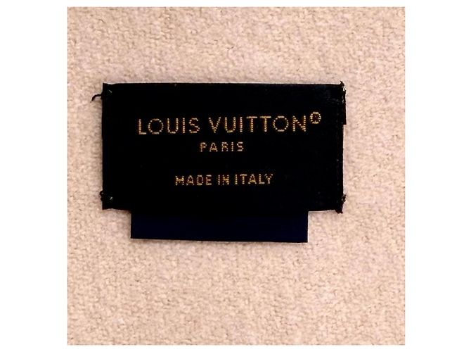 Fransenschal Monogram Louis Vuitton Pink - Ansicht 7