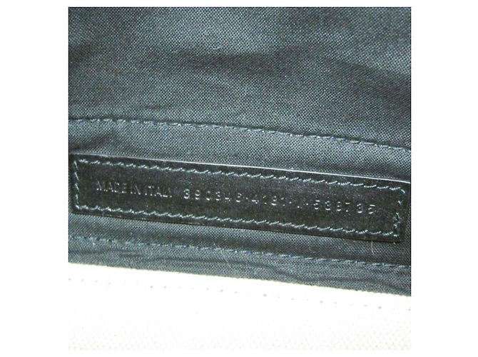 Borsa Cabas XS Balenciaga in blu navy Bianco sporco - vista 17