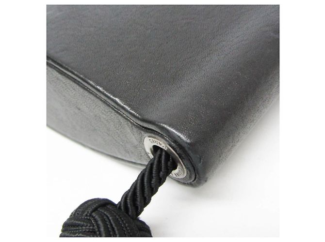 Borsa a spalla in pelle nera Opium di Yves Saint Laurent Nero - vista 5