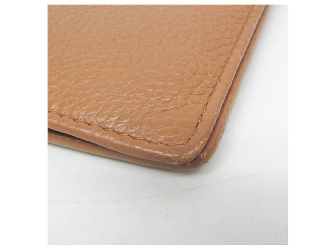 Miu Miu Damen Leder Langbörse Braun - Ansicht 10