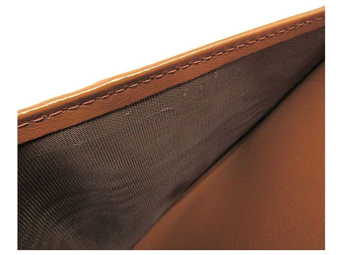 Miu Miu Damen Leder Langbörse Braun - Ansicht 13