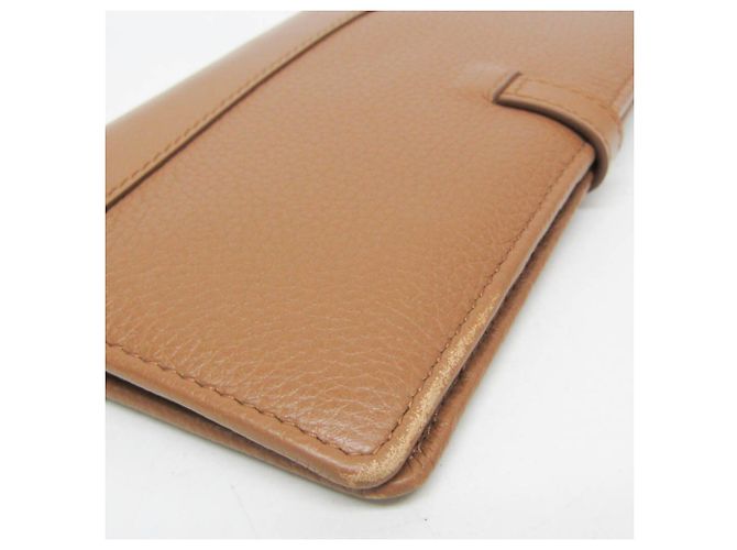 Miu Miu Damen Leder Langbörse Braun - Ansicht 7