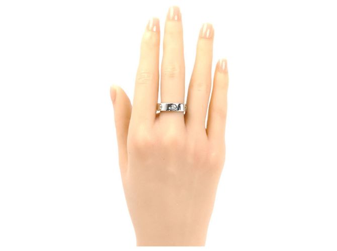 Anello in diamante in oro bianco 18K Cartier - vista 7