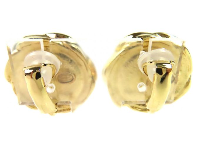 Orecchini Clip Coco Mark A22A di Chanel Nero D'oro - vista 4