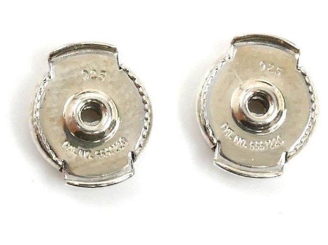 Hermès Orecchini a perno Chaine d'Ancre TPM in argento sterling 925 Hermes - vista 5