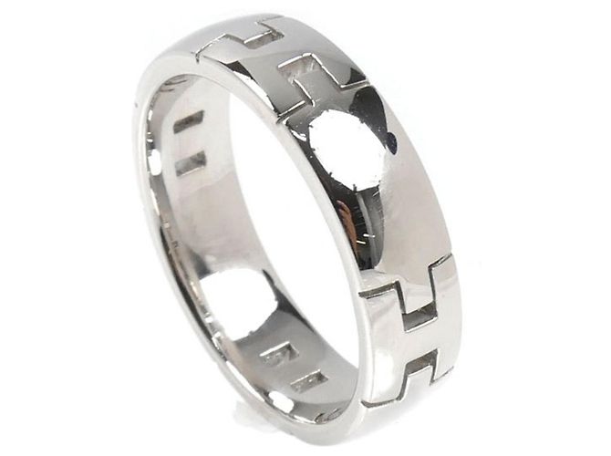 Ring Hermès Anello Hercules in oro bianco 18K Hermes - vista 2