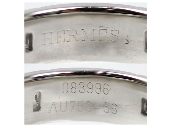 Ring Hermès Anello Hercules in oro bianco 18K Hermes - vista 5