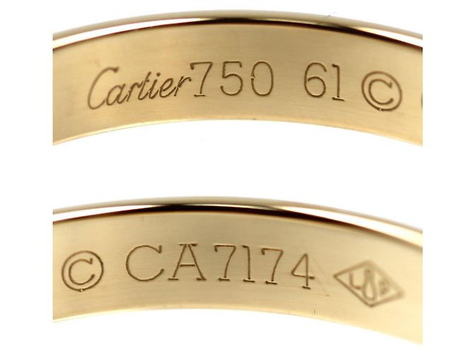Anello in oro giallo 18K Cartier - vista 5