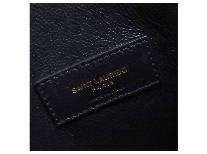 Borsa a mano mini Toy Shopping Saint Laurent 712367 Nero - vista 13