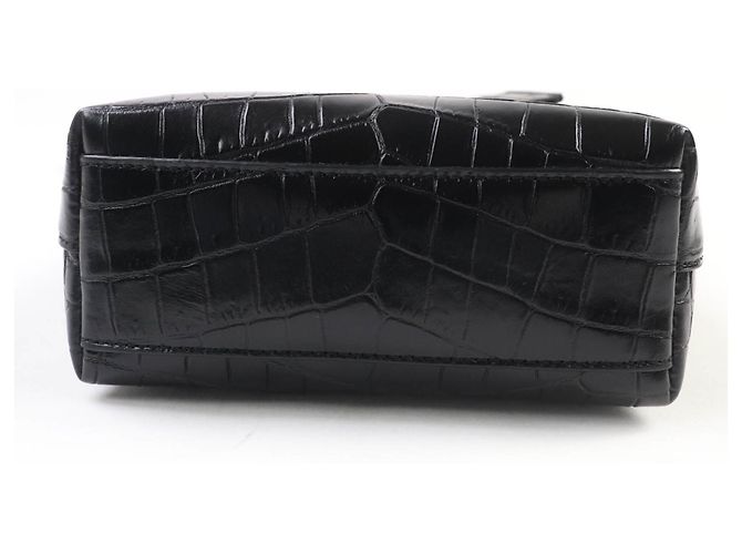 Borsa a mano mini Toy Shopping Saint Laurent 712367 Nero - vista 4