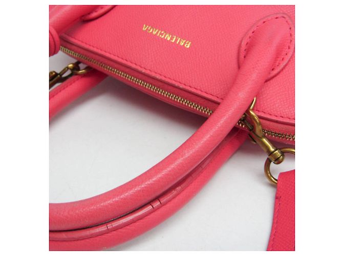 Borsa Balenciaga Ville Top Handle S 518873 Rosa - vista 8