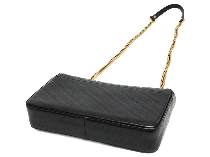 Borsa a Spalla con Catena BB Logo di Balenciaga Nero - vista 2