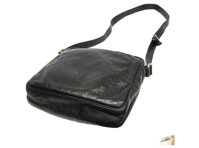 Borsa a spalla in pelle Guccissima da donna di Gucci Nero - vista 2