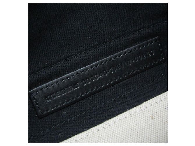 Borsa Balenciaga Cabas XS blu navy Nero Crudo - vista 14