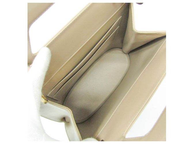 Gancini Damenhandtasche von Salvatore Ferragamo Beige - Ansicht 4