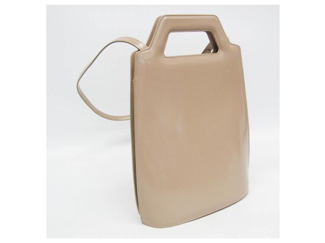 Gancini Damenhandtasche von Salvatore Ferragamo Beige - Ansicht 7