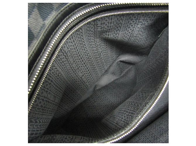 Borsa Boston N41140 in Damier Graphite di Louis Vuitton per uomo Marrone Nero - vista 18
