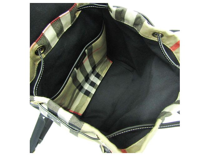 Zaino da donna Burberry ENFILD 81231011 Marrone Nero - vista 4