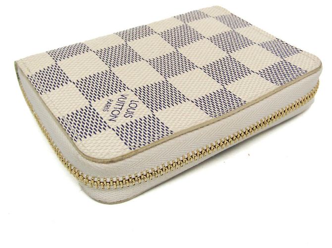 Monedero Zippy Damier Azur Louis Vuitton N63069 - vista 7