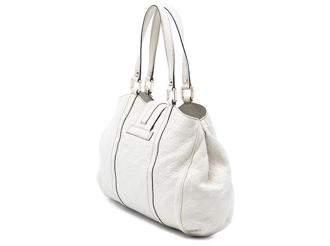 Neue Damen Tote Guccissima Weiß Gucci - Ansicht 2